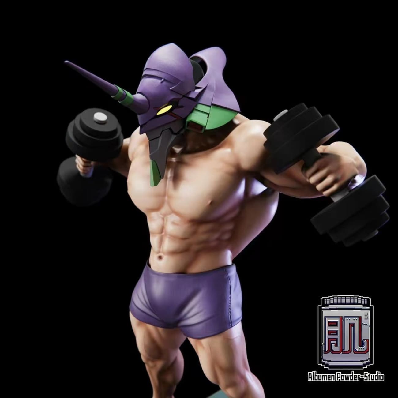 Albumen Power Studio - Muscle Man Evangelion 01
