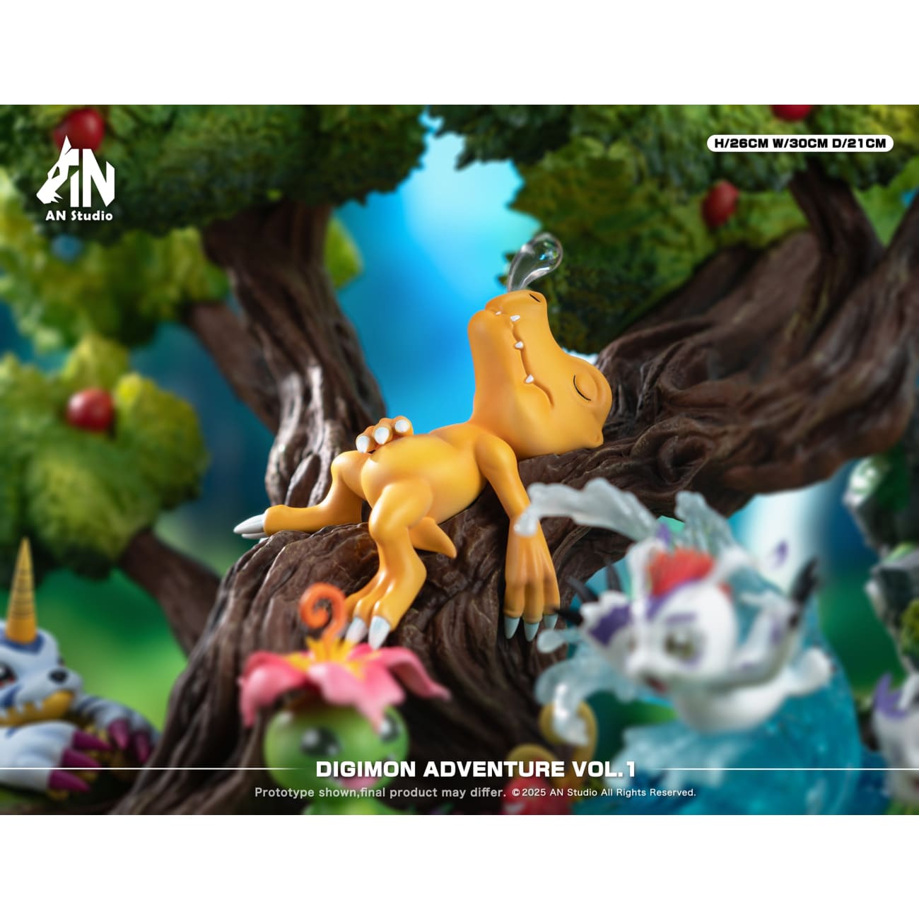 AN Studio - Digimon Desktop Ecology Series 01