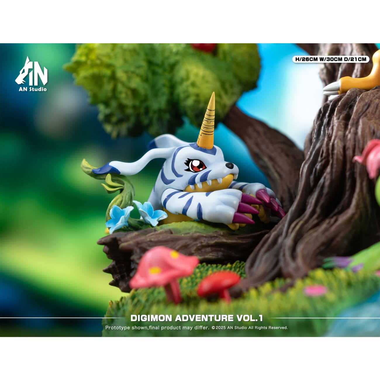 AN Studio - Digimon Desktop Ecology Series 01