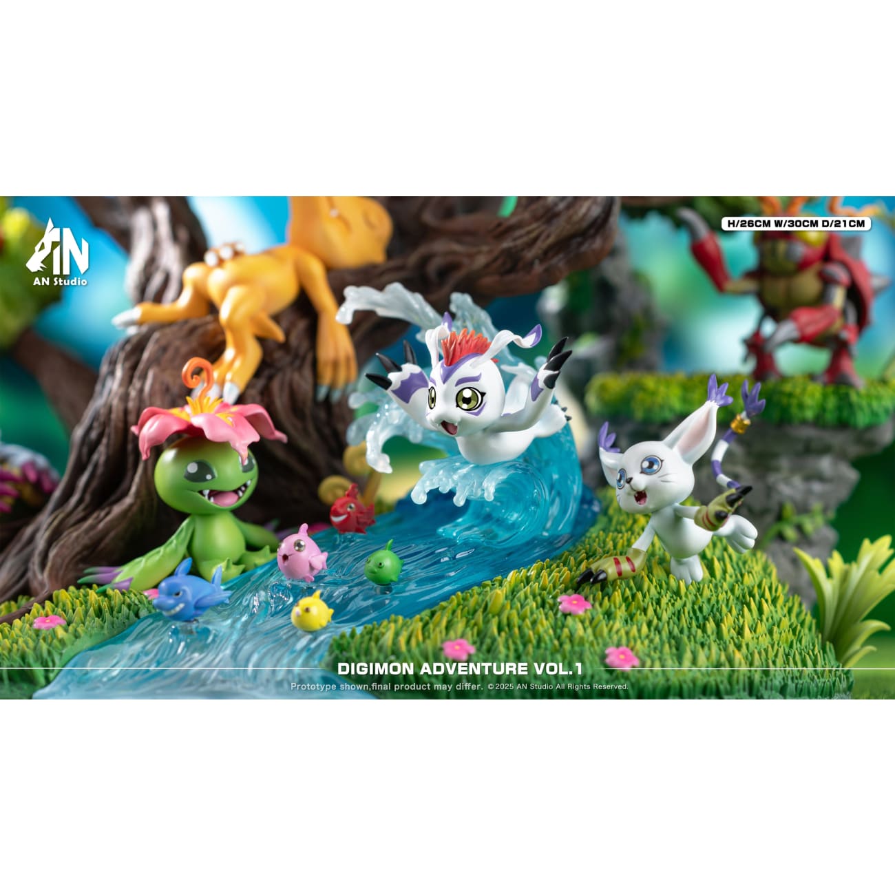 AN Studio - Digimon Desktop Ecology Series 01