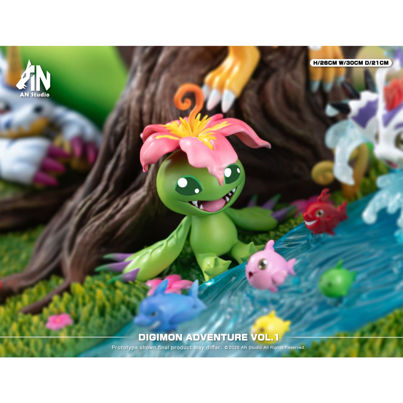 AN Studio - Digimon Desktop Ecology Series 01