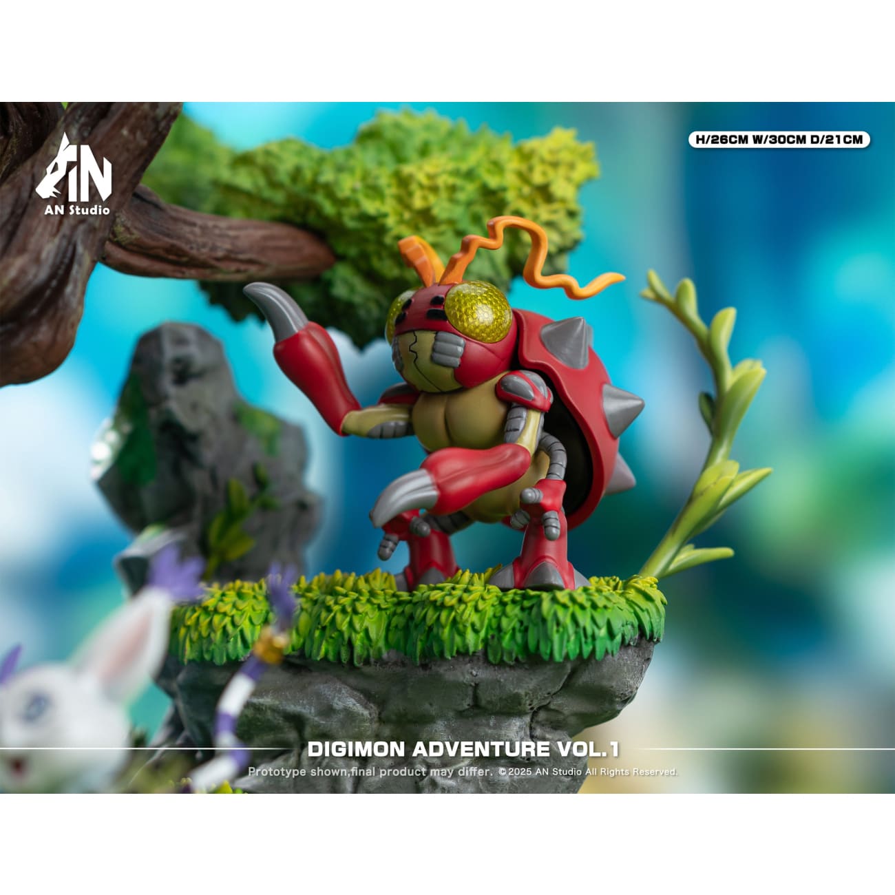 AN Studio - Digimon Desktop Ecology Series 01
