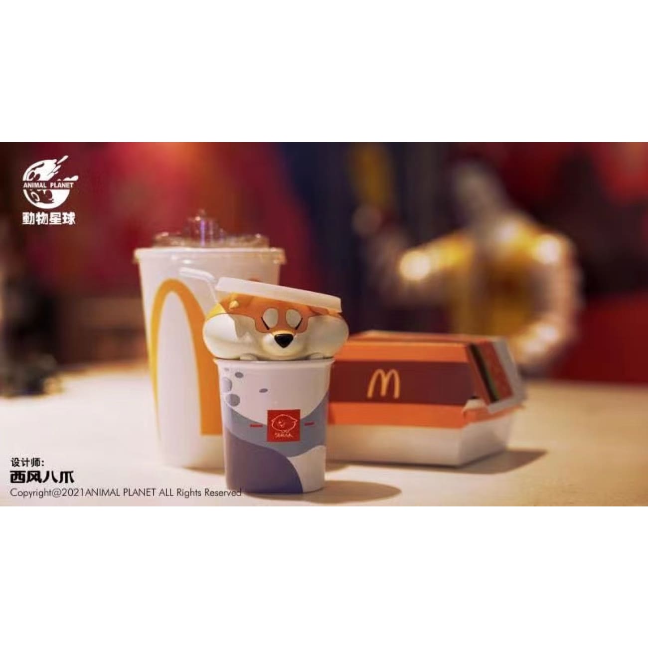 Animal Planet - Corgi in McDonald cape