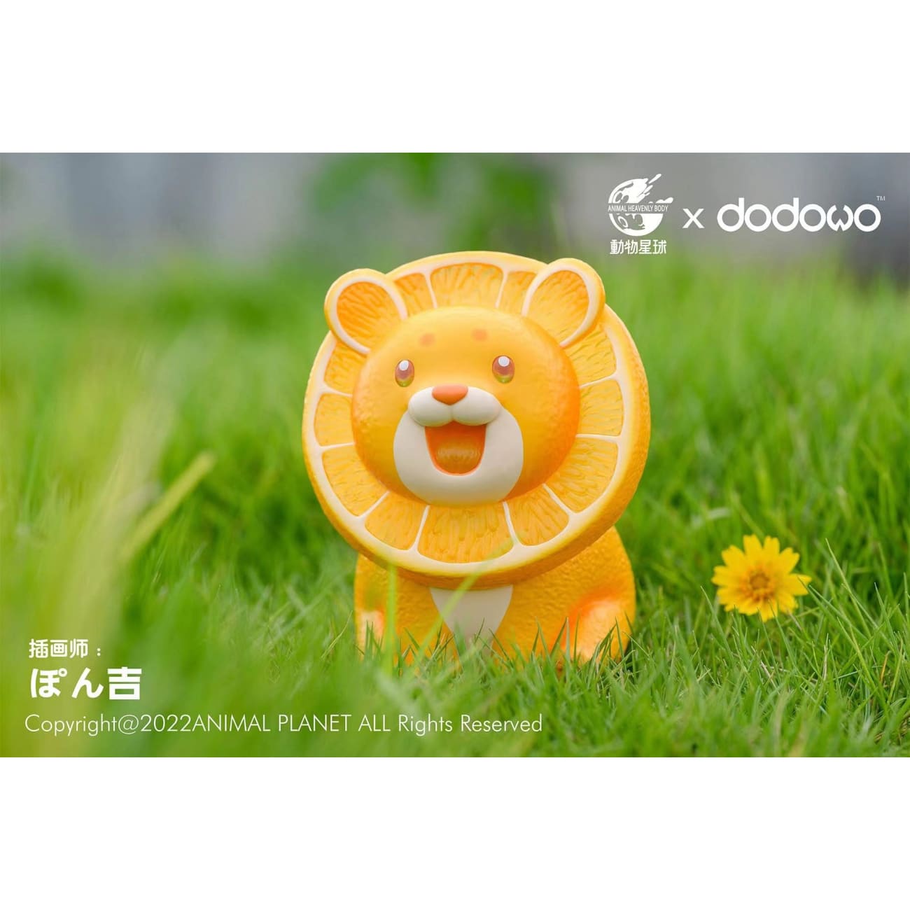 Animal Planet X Dodowo - Lion Orange
