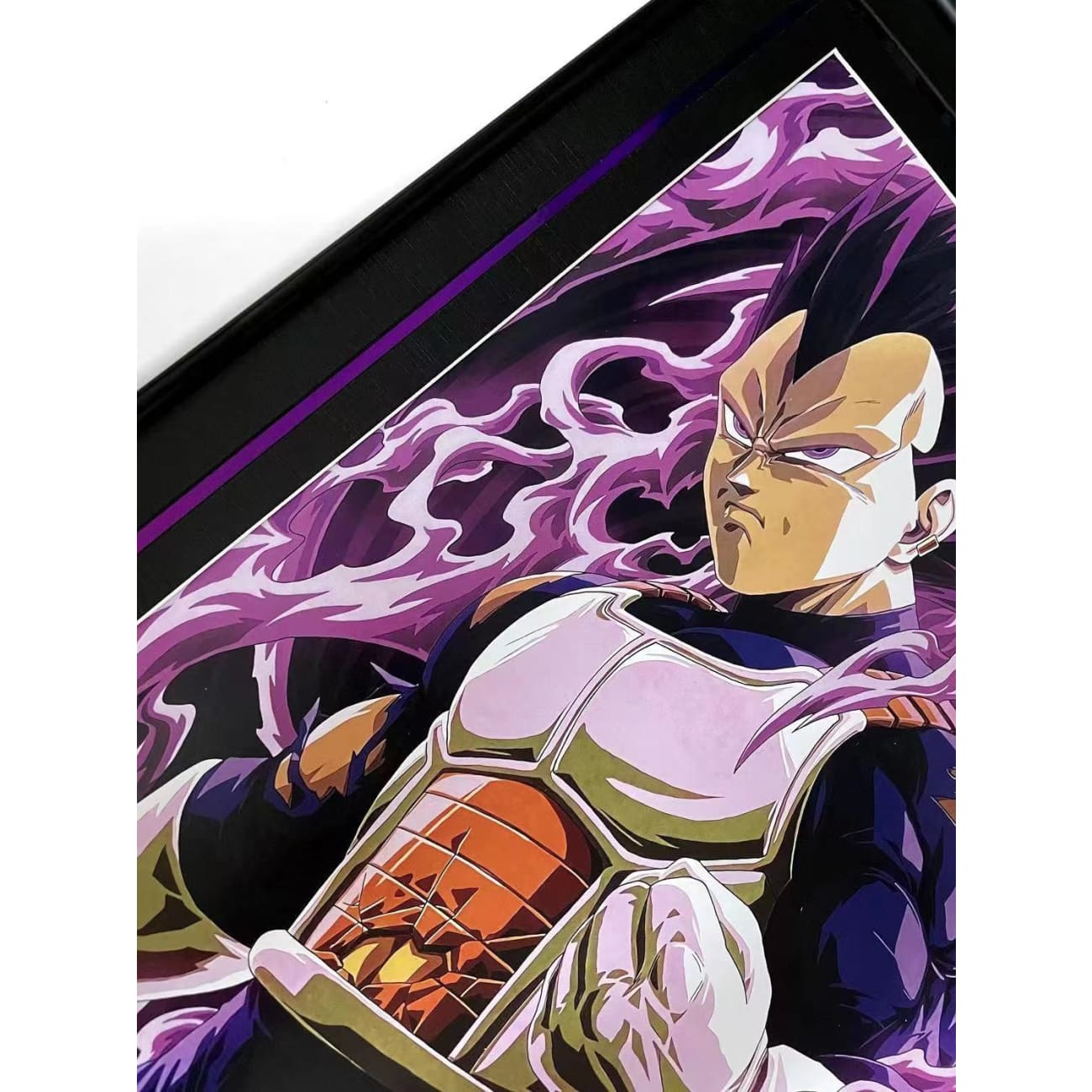 BBD X 1985 Printing Lab - Vegeta Poster Frame