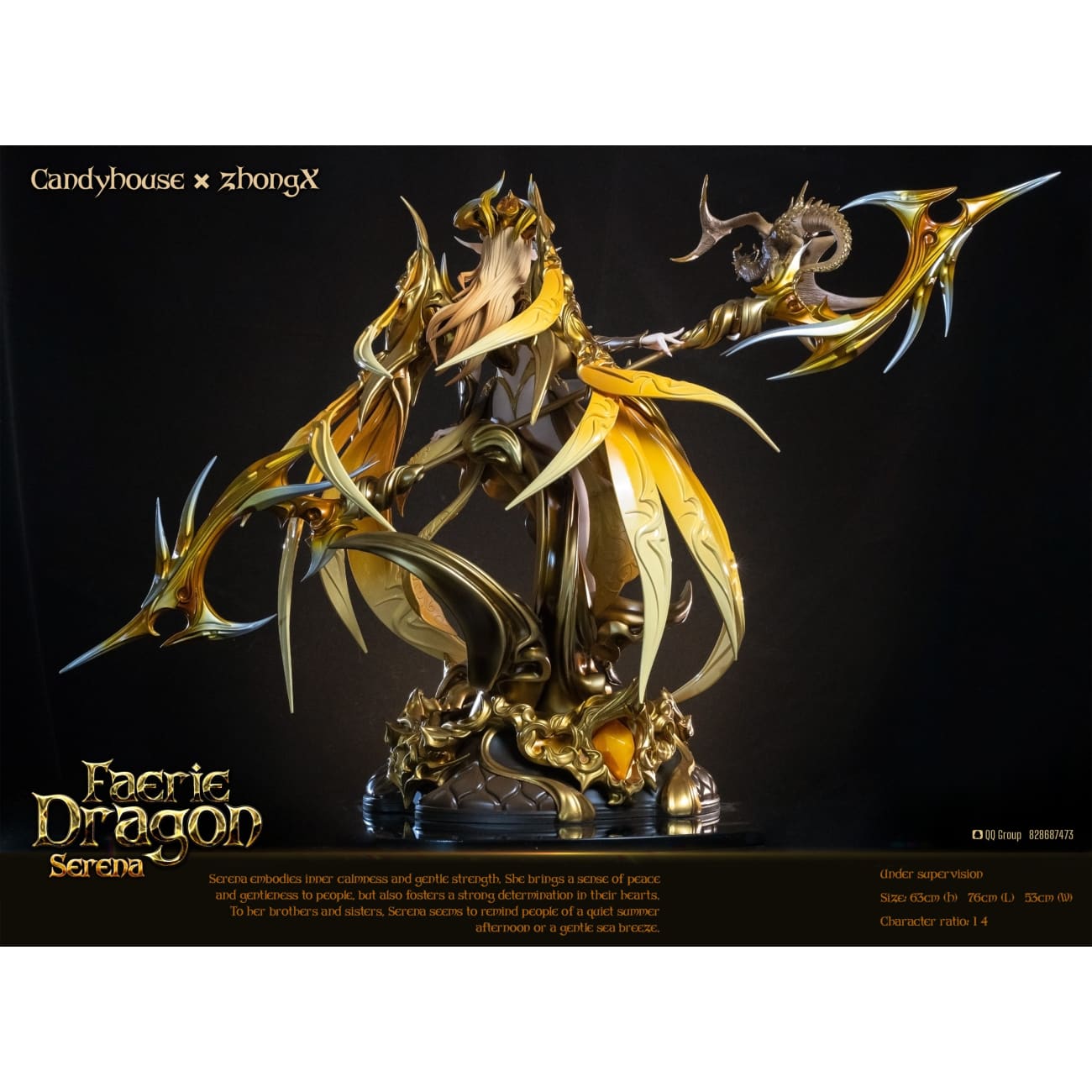 Candy House Studio x ZhongX - Faerie Dragon Serena