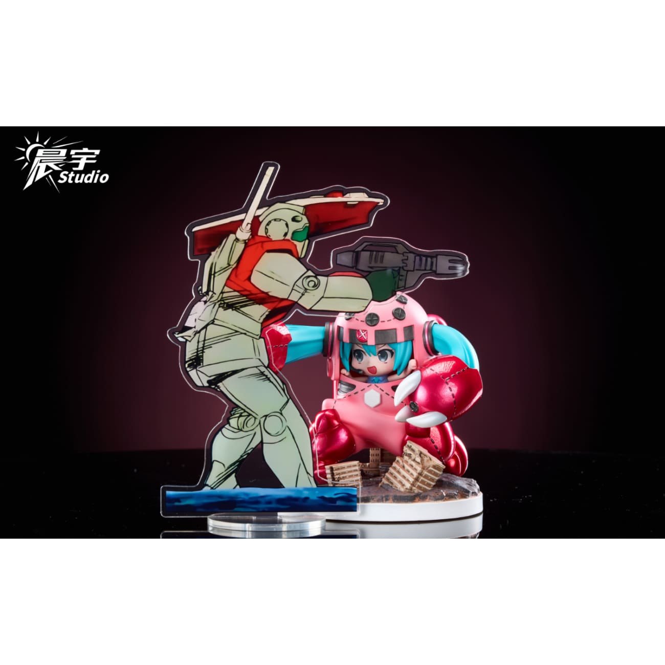 Chen Yu Studio - Miku cos MSM-07S Z'Gok Commander Type