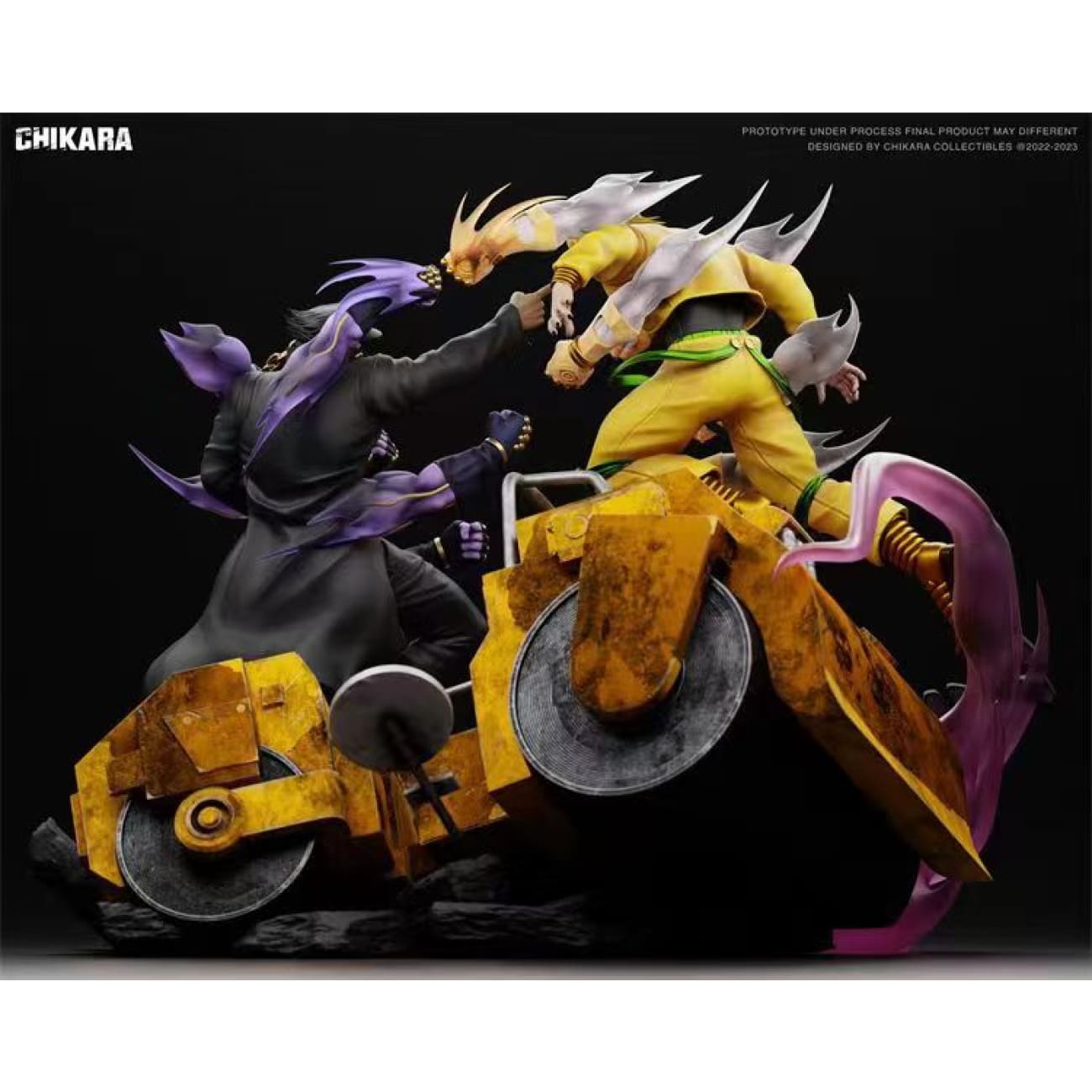 Chikara Studio - Jotaro Kujo VS Dio Brando