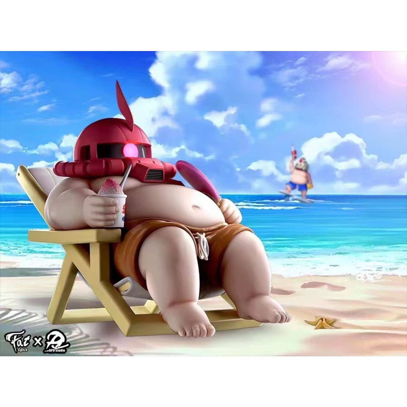 CPXX Studio X DP9 Studio - Fatty Beach Style MS-06S ZAKU II
