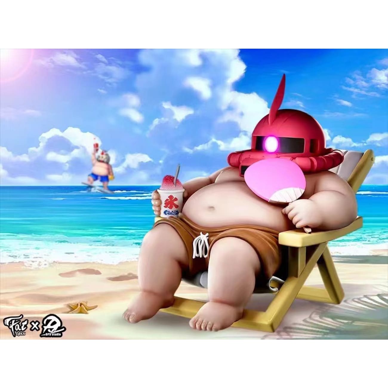 CPXX Studio X DP9 Studio - Fatty Beach Style MS-06S ZAKU II