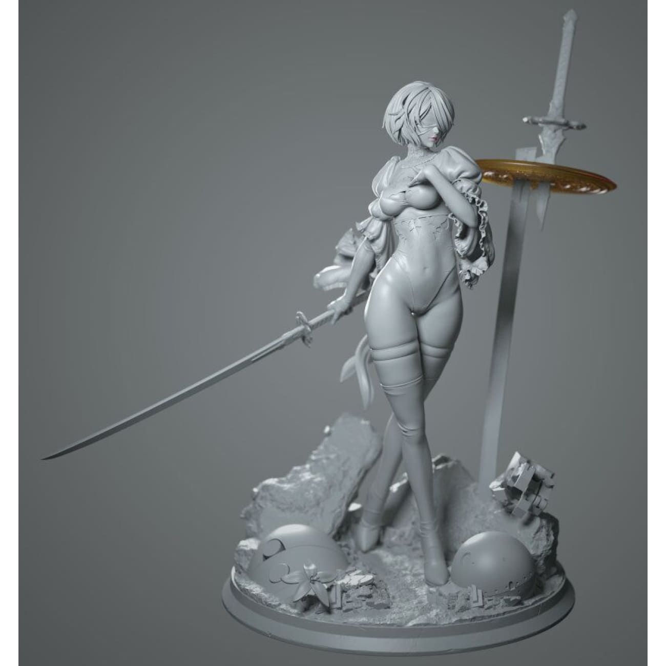 Creation Studio - Nier Automata 2B (2 Colour)