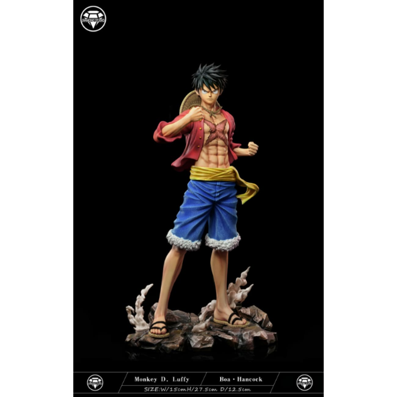 Diamond Studio - Monkey D. Luffy & Boa Hancock