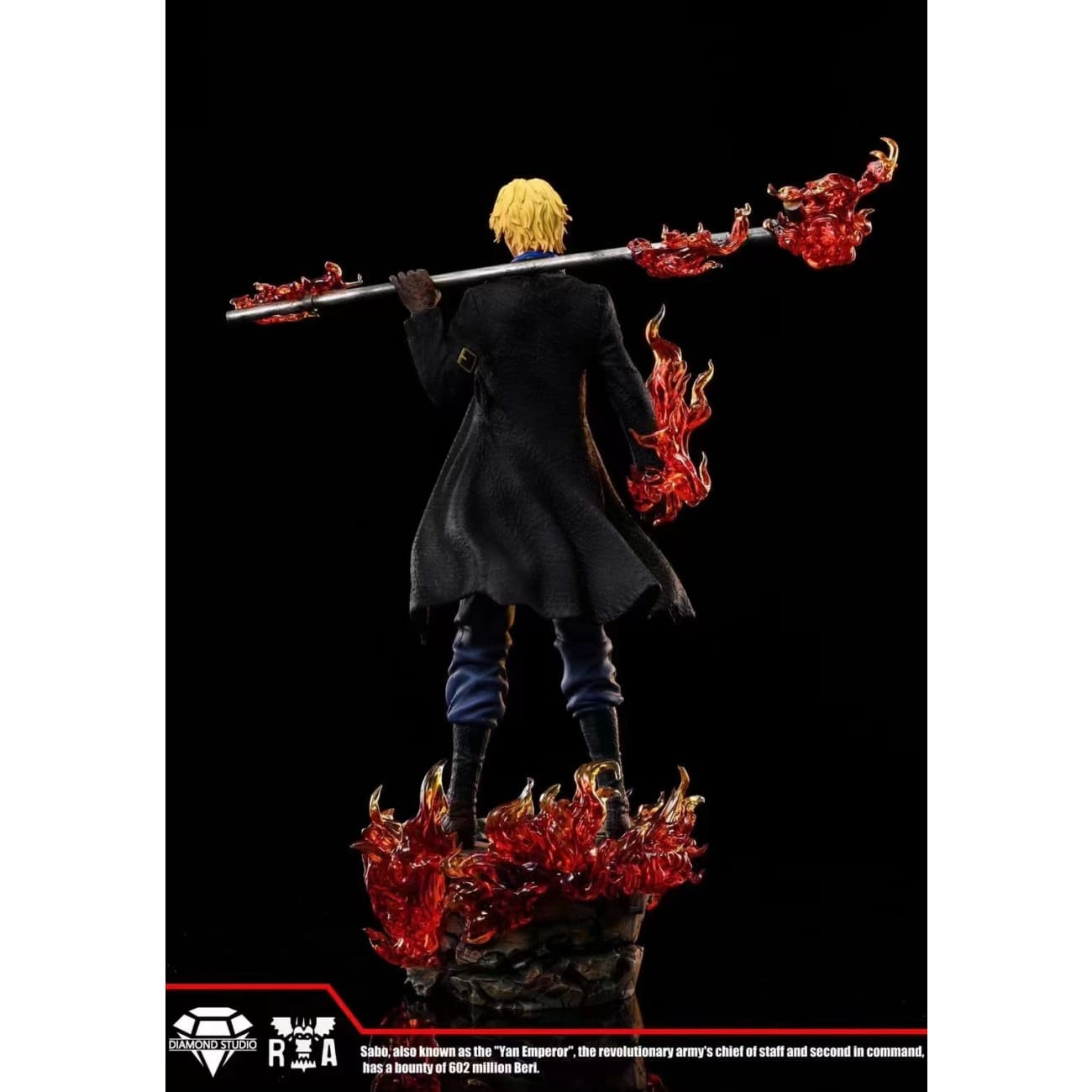 Diamond Studio - Ryou Haki Luffy / Flame Emperor Sabo