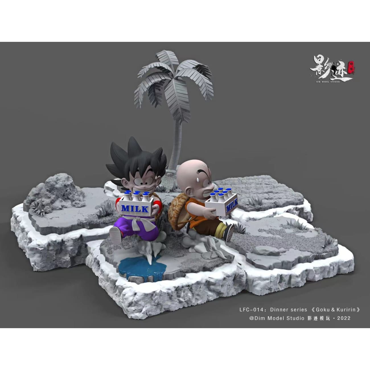 Dim Model Studio - Son Goku & Krillin Deliver Milk