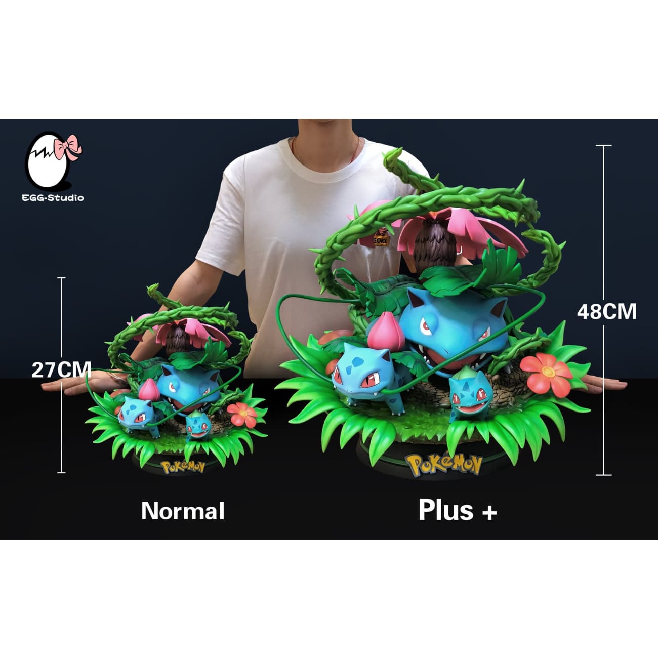 Egg Studio - Bulbasaur Evolution Family (Regular)