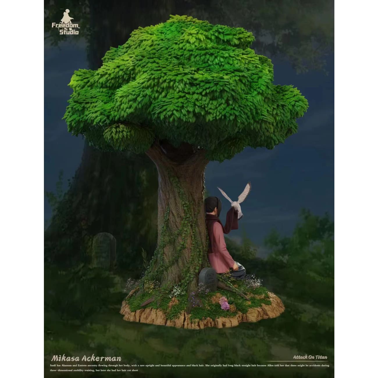 Freedom Studio - Mikasa Ackerman Under The Tree