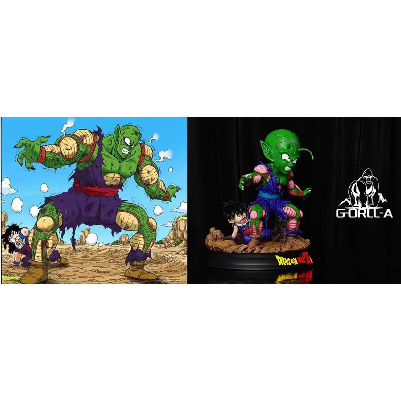 G-ORLL-A Studio - Son Goku and Nappa/ Piccolo