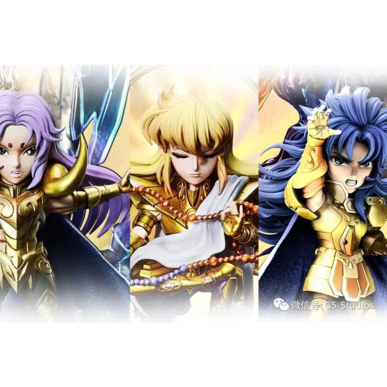 G5 Studio - Aries Mu / Gemini Saga / Virgo Shaka