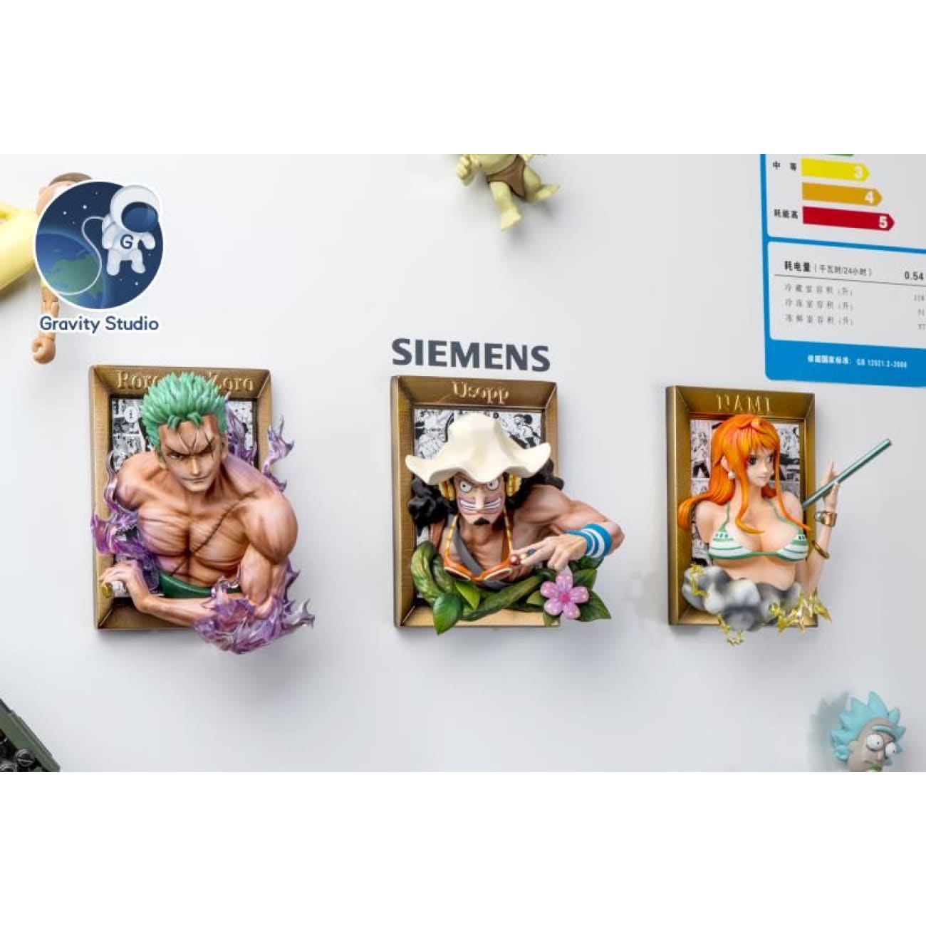 Gravity Studio - Zoro, Nami & Usopp