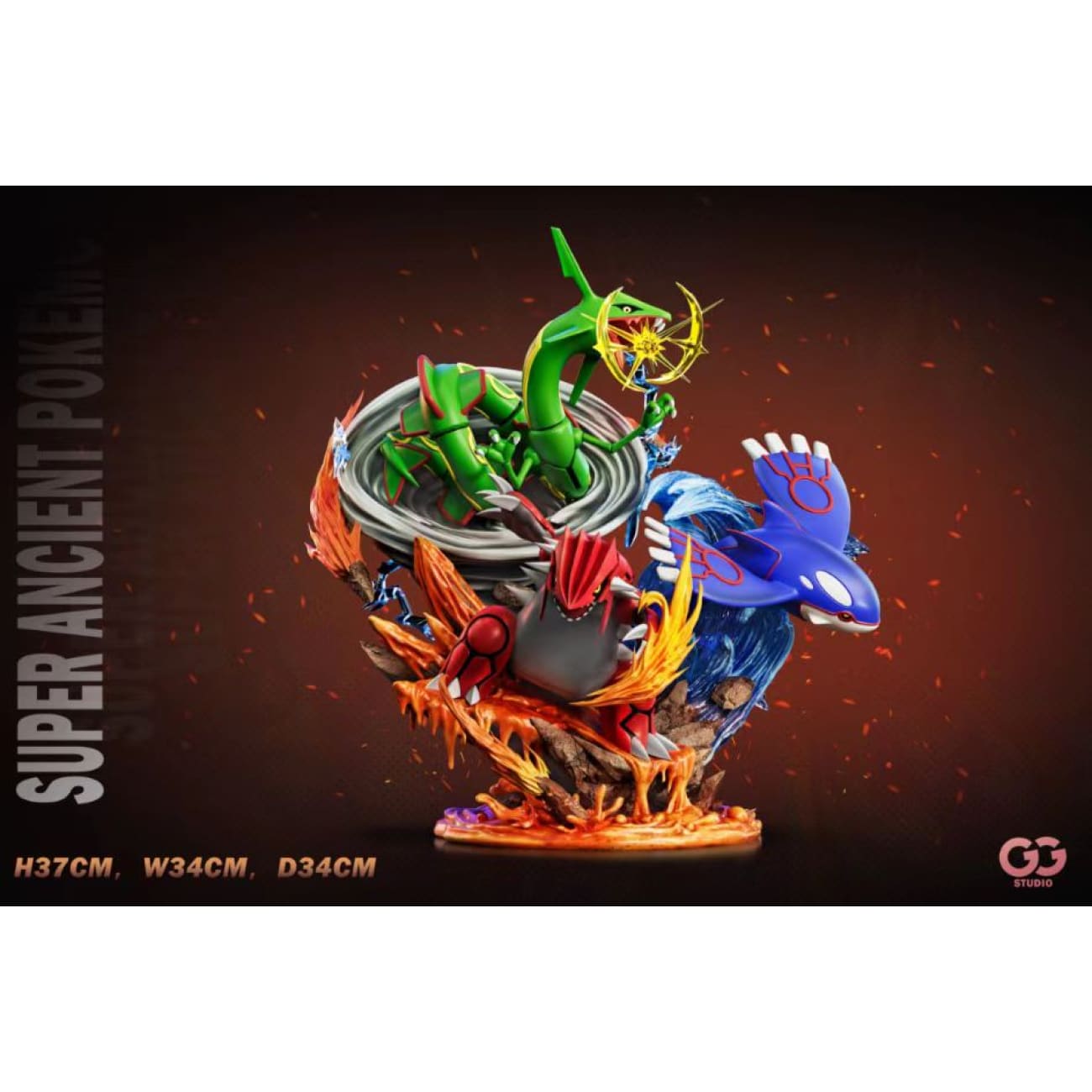 Gu Gu Studio - Rayquaza, Groudon & Kyogre