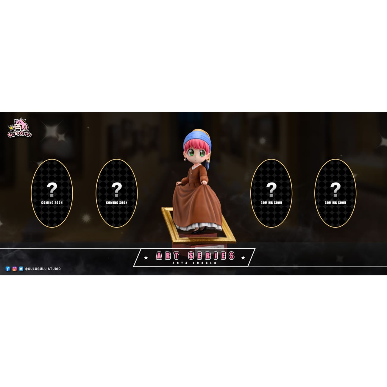 GULUGULU Studio - Anya Forger Cosplay Girl with a Pearl Earring