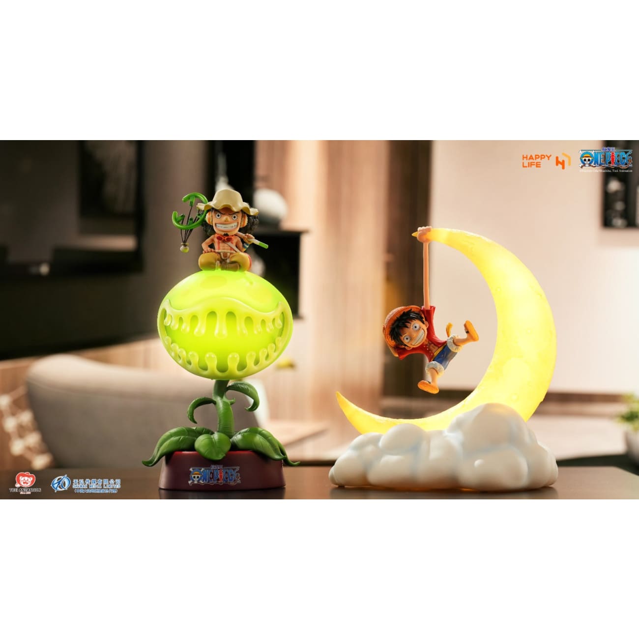 Happy Life Studio - Pinchable Usopp Touch Night Light HL-043