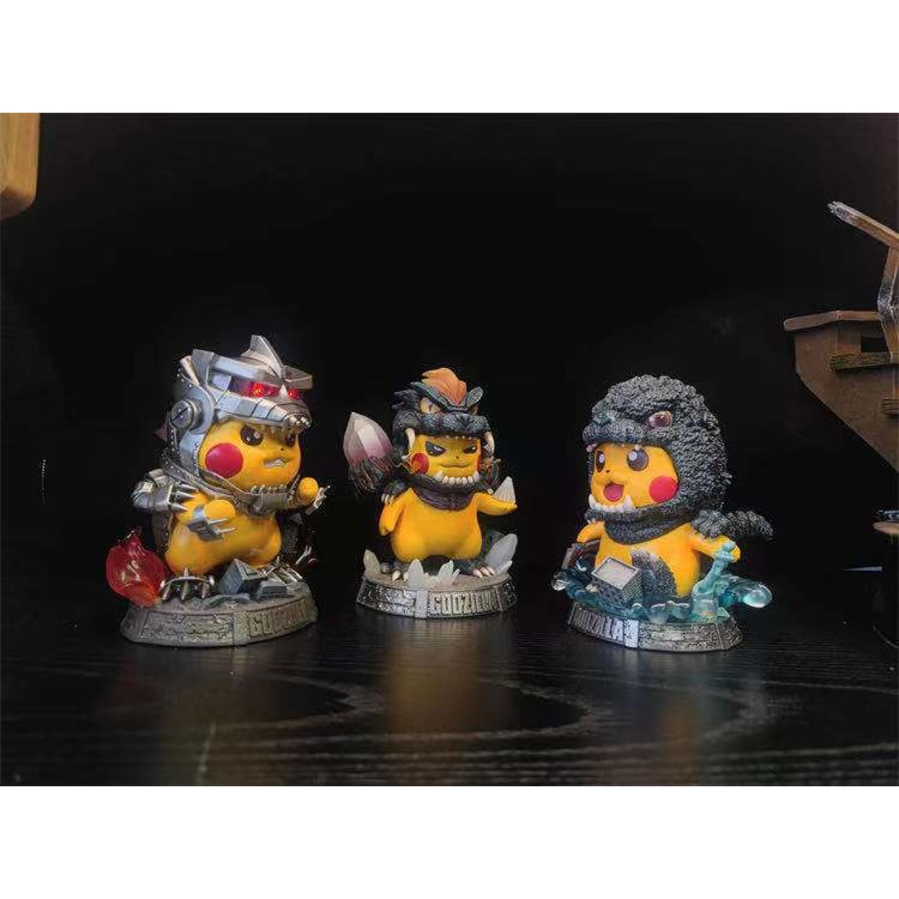 Hard Shell Studio - Pikachu Cosplay Space Godzilla