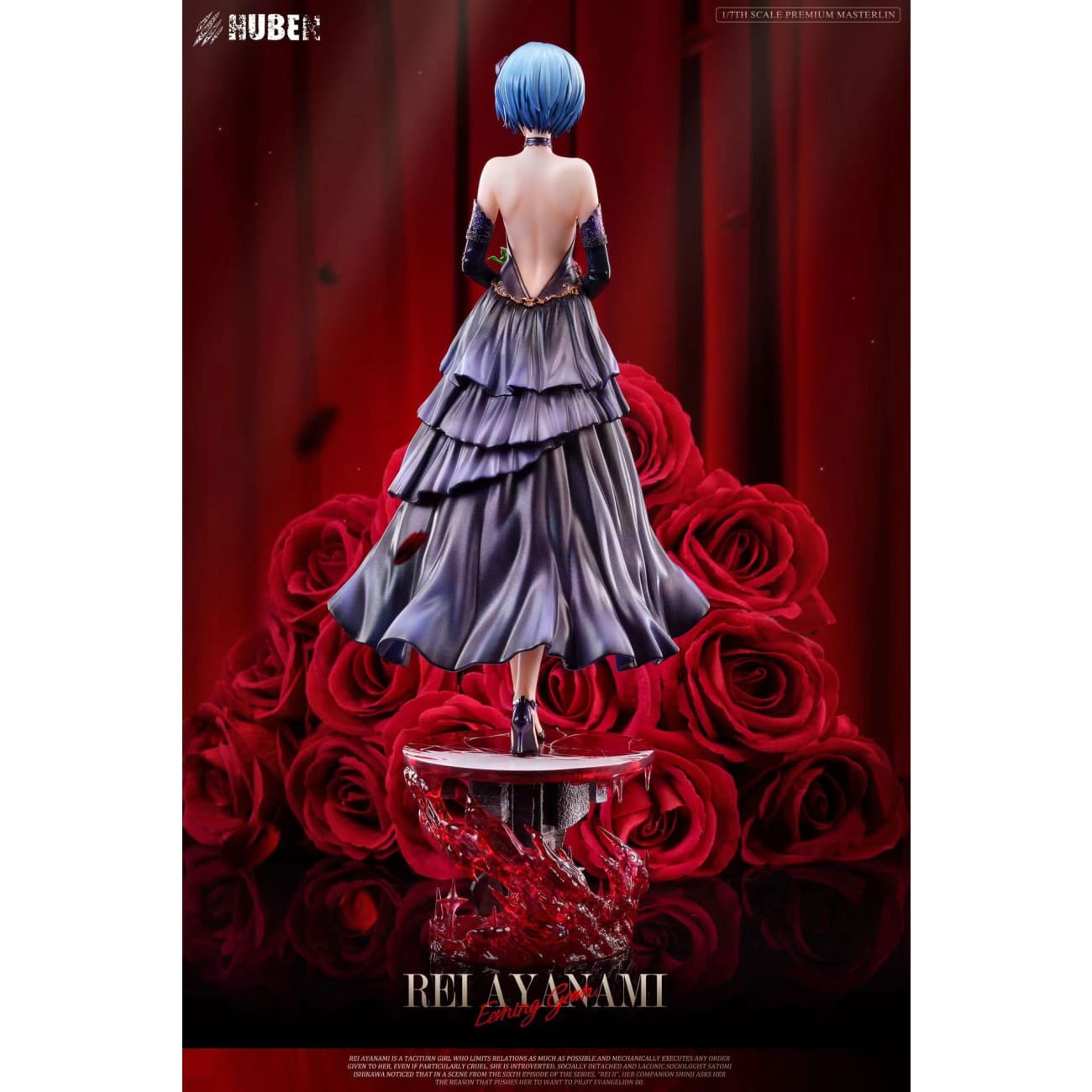 HuBen Studio - Rei Ayanami Black Wedding Dress Ver.