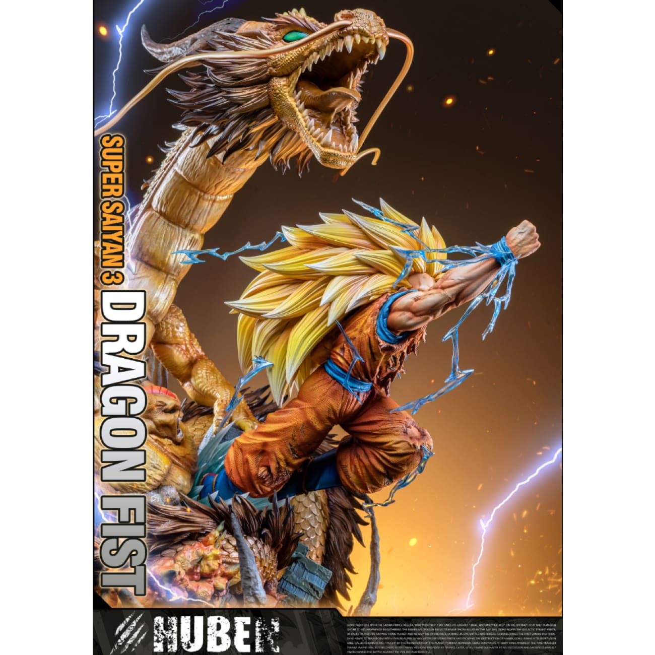 HuBen Studio - Super Saiyan Three Son Goku Dragon Fist