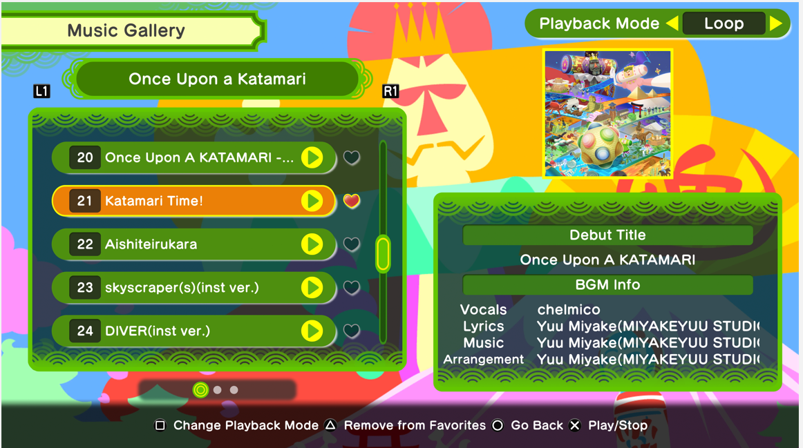 Nintendo Switch Game Title - Once Upon A KATAMARI