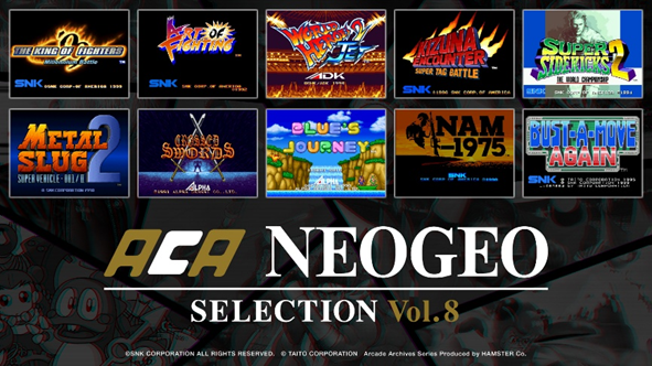Nintendo Switch Game Title - ACA Neogeo Selection Vol.8