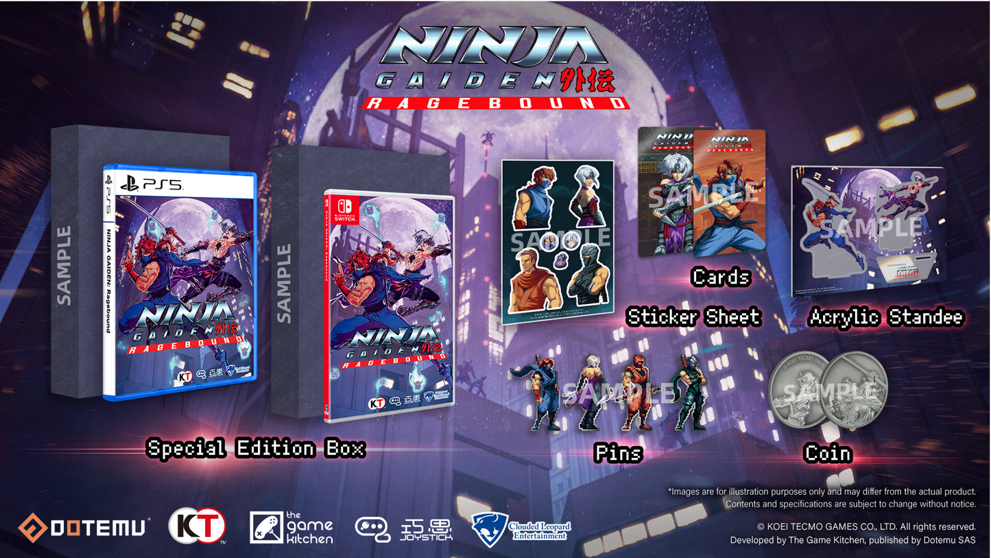 Nintendo Switch Game Title - Ninja Gaiden Ragebound - Special Edition