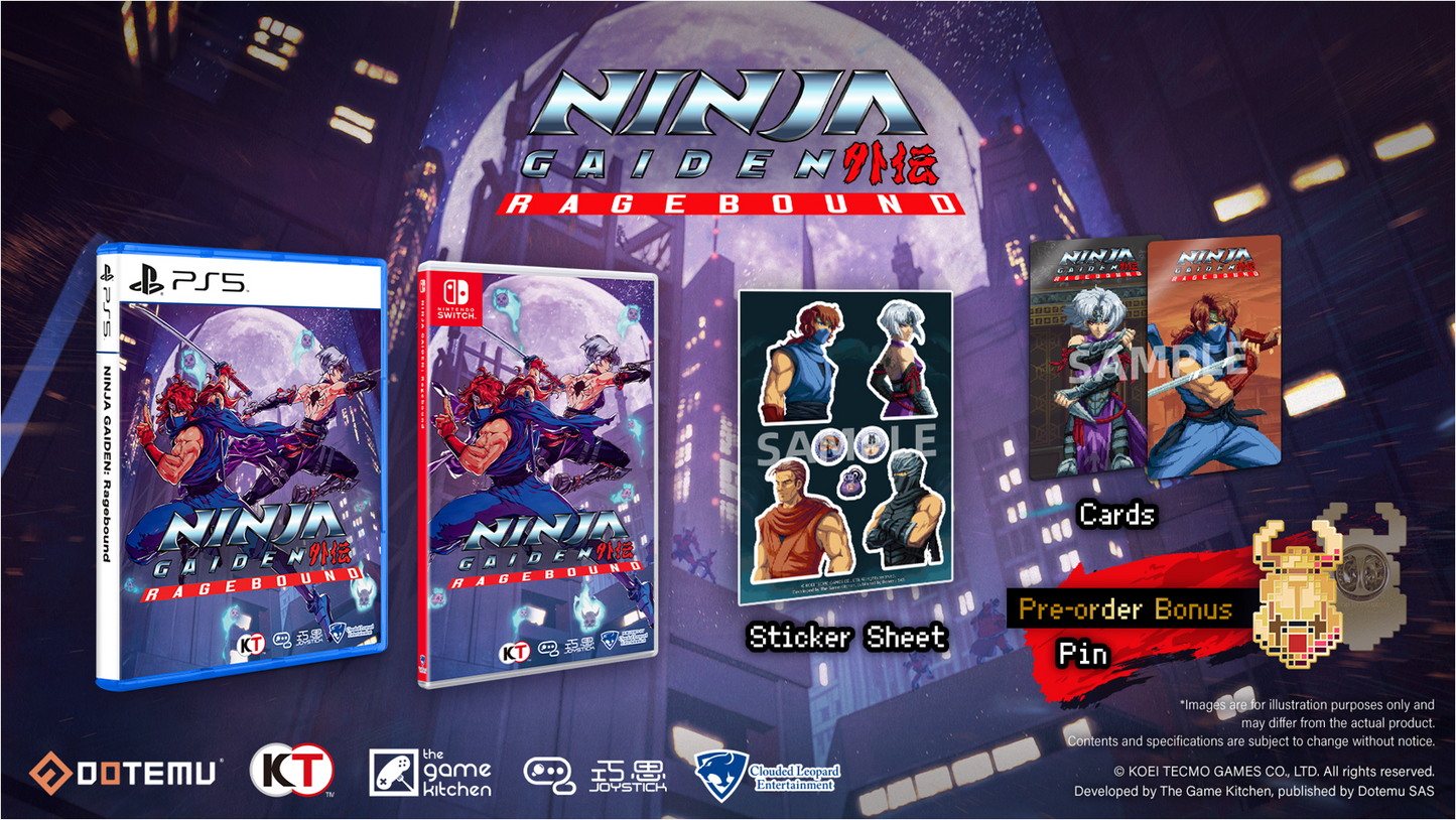 Nintendo Switch Game Title - Ninja Gaiden Ragebound - Standard Edition