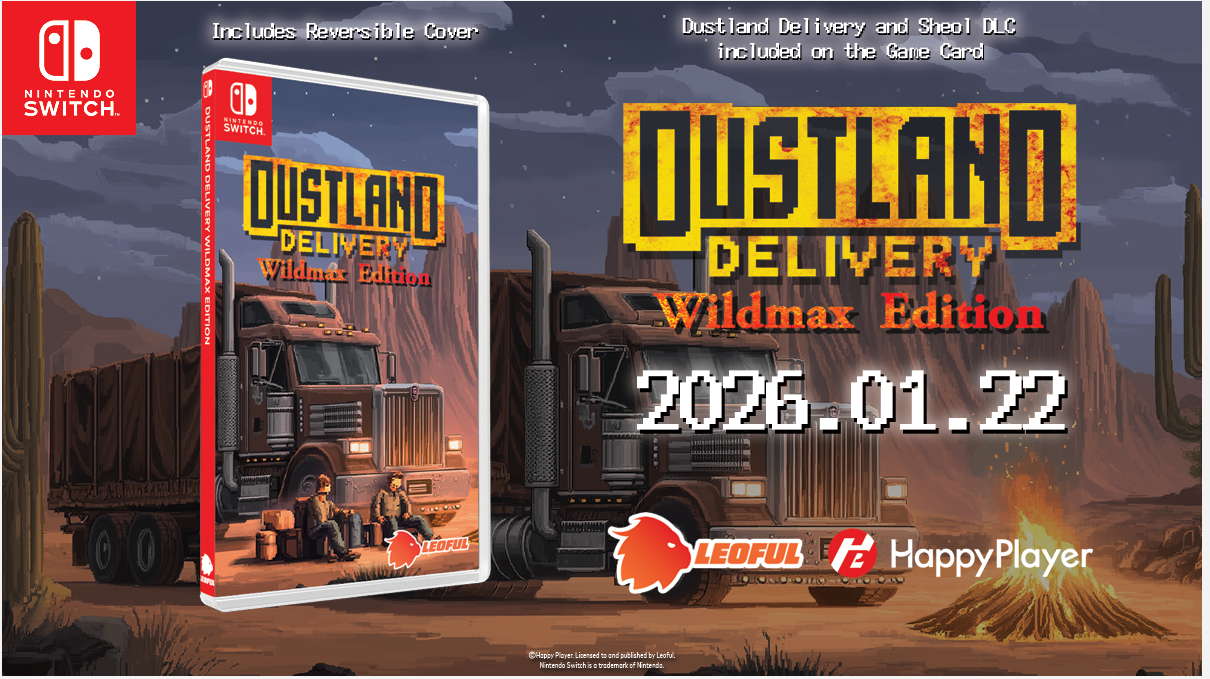 Nintendo Switch Game Title - Dustland Delivery Wildmax Edition