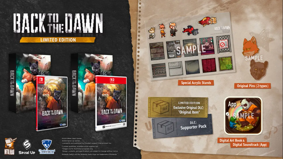 BACK TO THE DAWN 限定版 Nintendo Switch Nintendo Switch Game Title - Back to the Dawn - Limited Edition [2