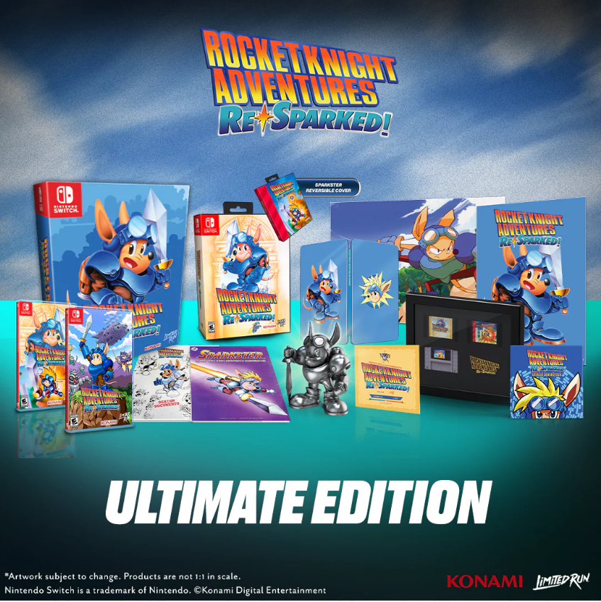 Nintendo Switch Game Title - Rocket Knight Adventures: Re-Sparked (Ultimate Edition)