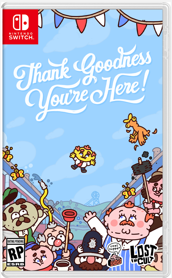 Nintendo Switch Game Title - Thank Goodness You're Here
