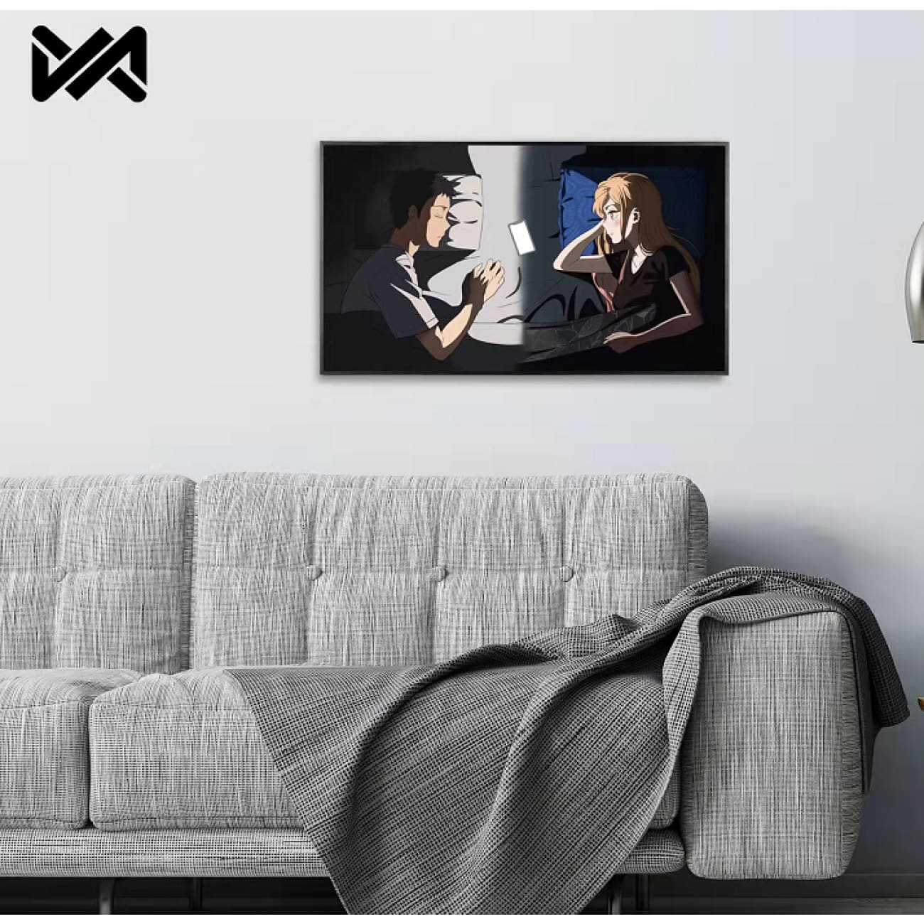 Infinity Gallery - Wakana Gojo & Marin Kitagawa Poster Frame