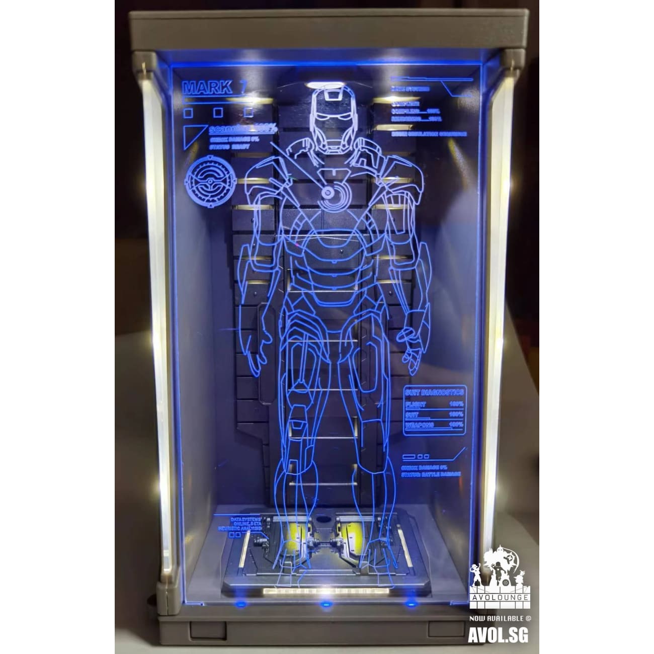Iron Man Hologram Display Box