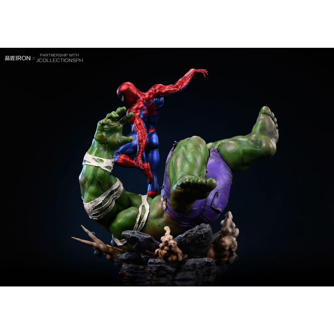 IRON Studio - MQ065 Spider Man vs Hulk