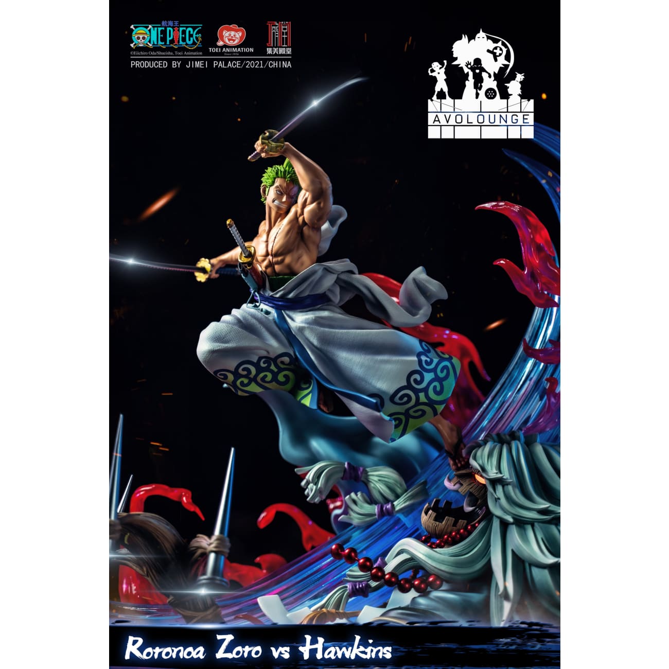 Jimei Palace - Zoro Vs Hawkins (licensed)