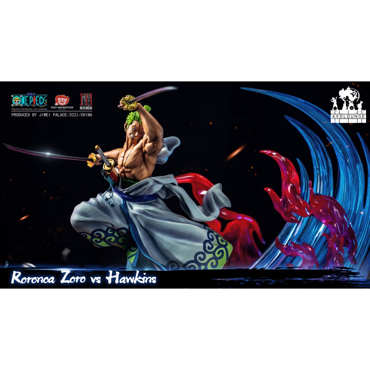 Jimei Palace - Zoro Vs Hawkins (licensed)
