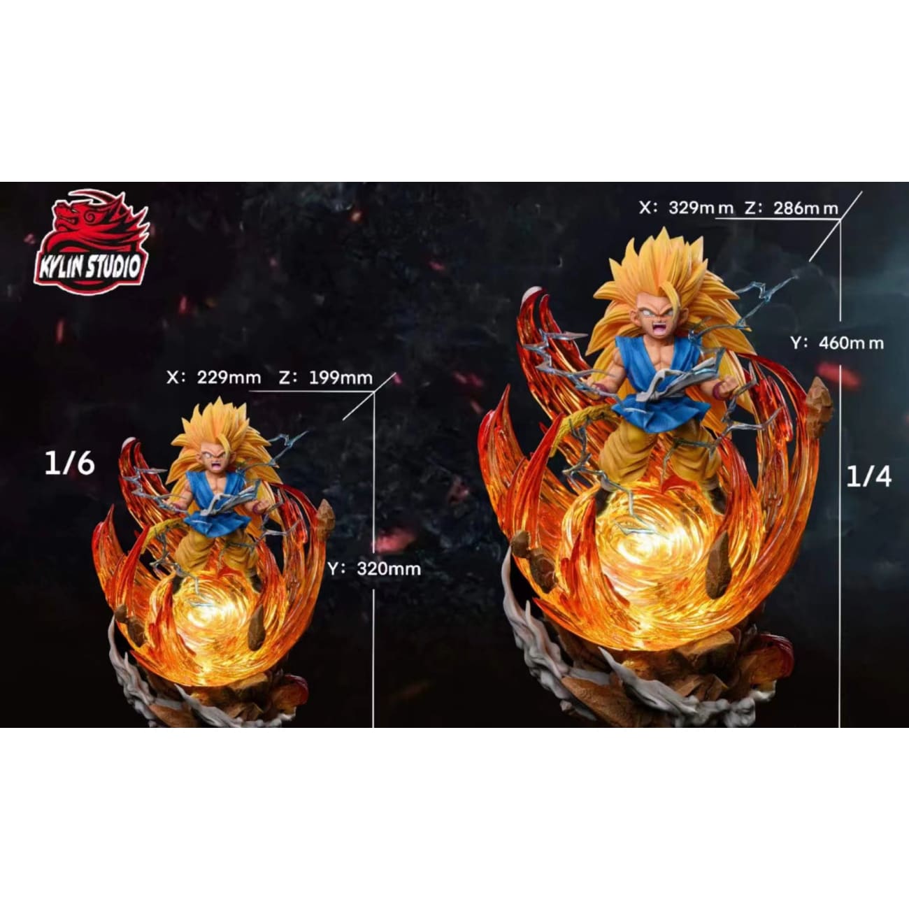 Kylin Studio - Super Saiyan 3 Kid Goku