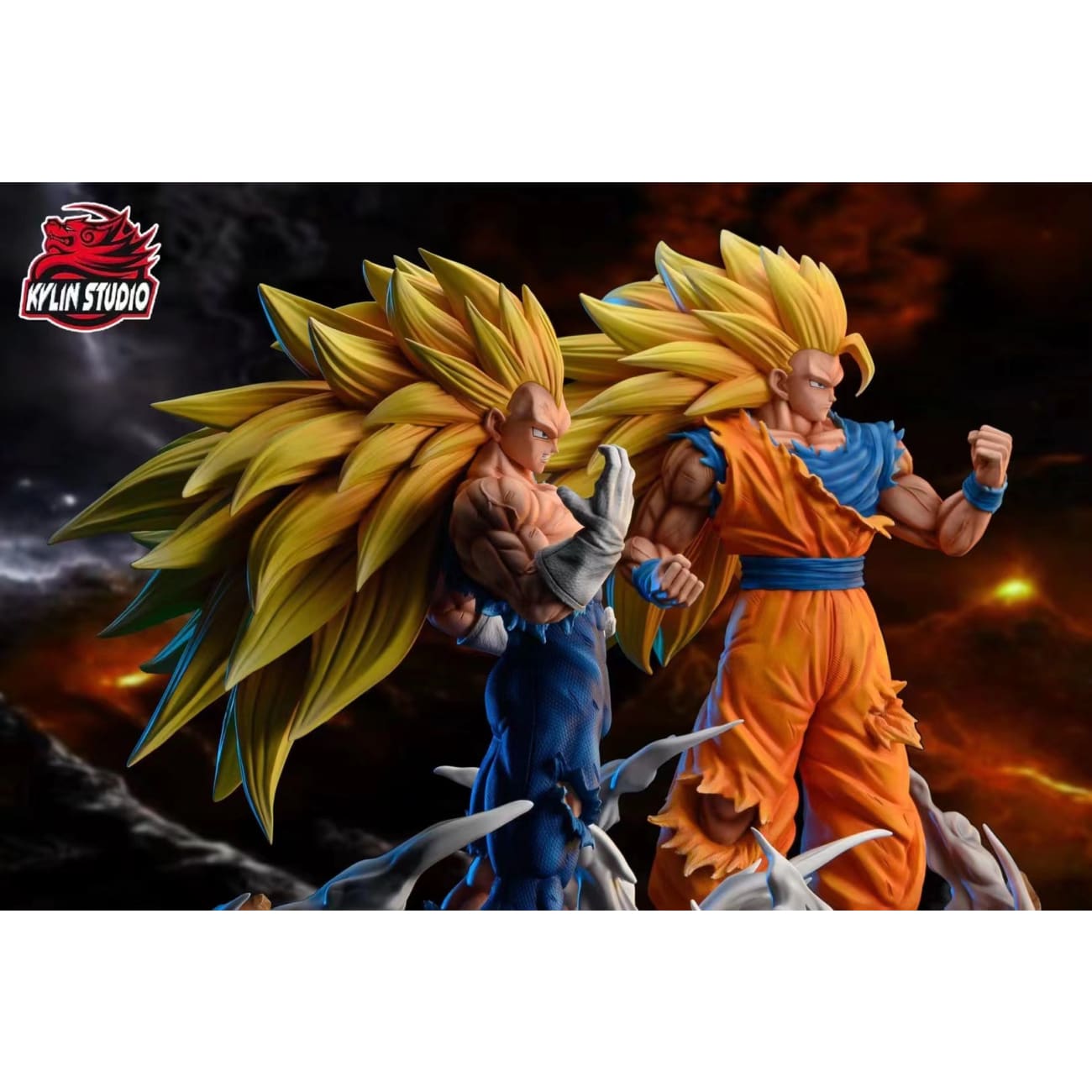 Kylin Studio - Super Saiyan 3 Son Goku & Vegeta