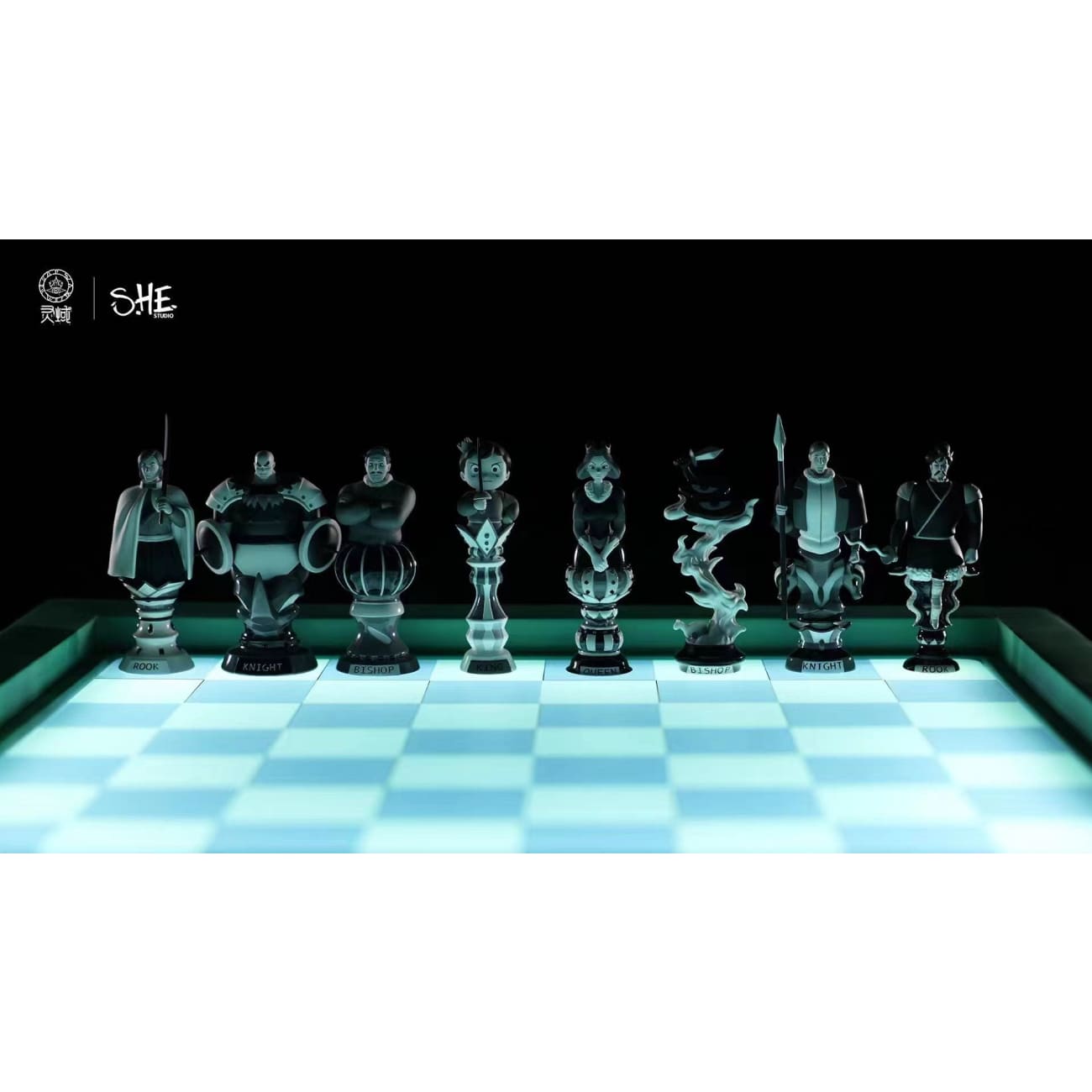 Ling Yu Studio x SHE Studio - Chess