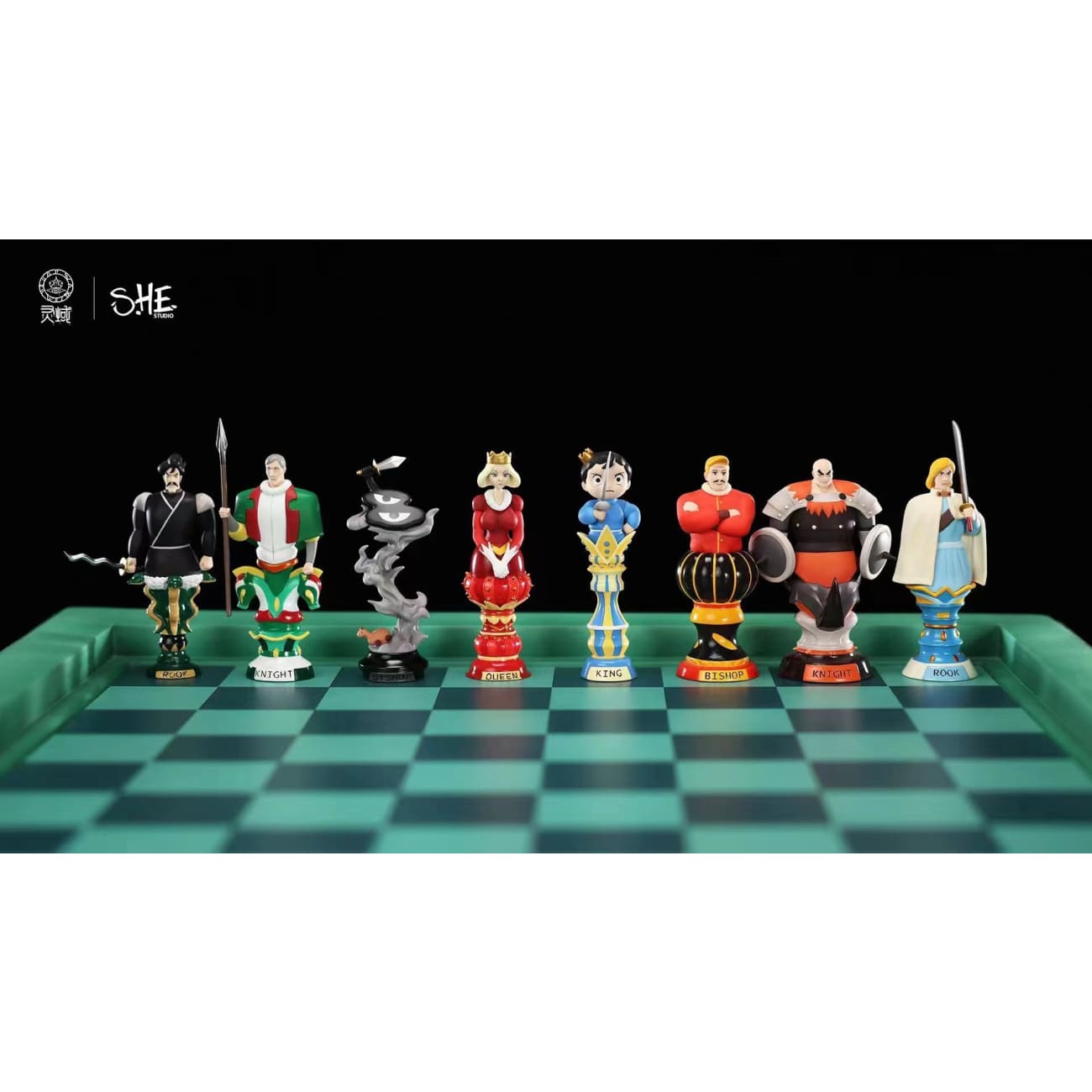 Ling Yu Studio x SHE Studio - Chess