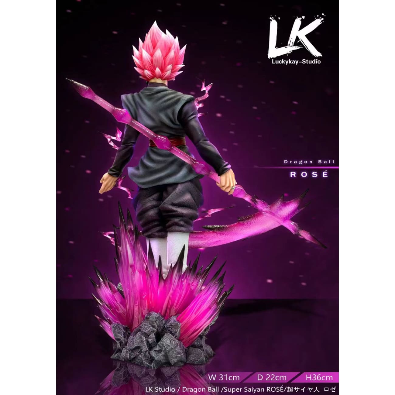 LK Studio / LuckyKay Studio - Super Saiyan Rose Goku Black