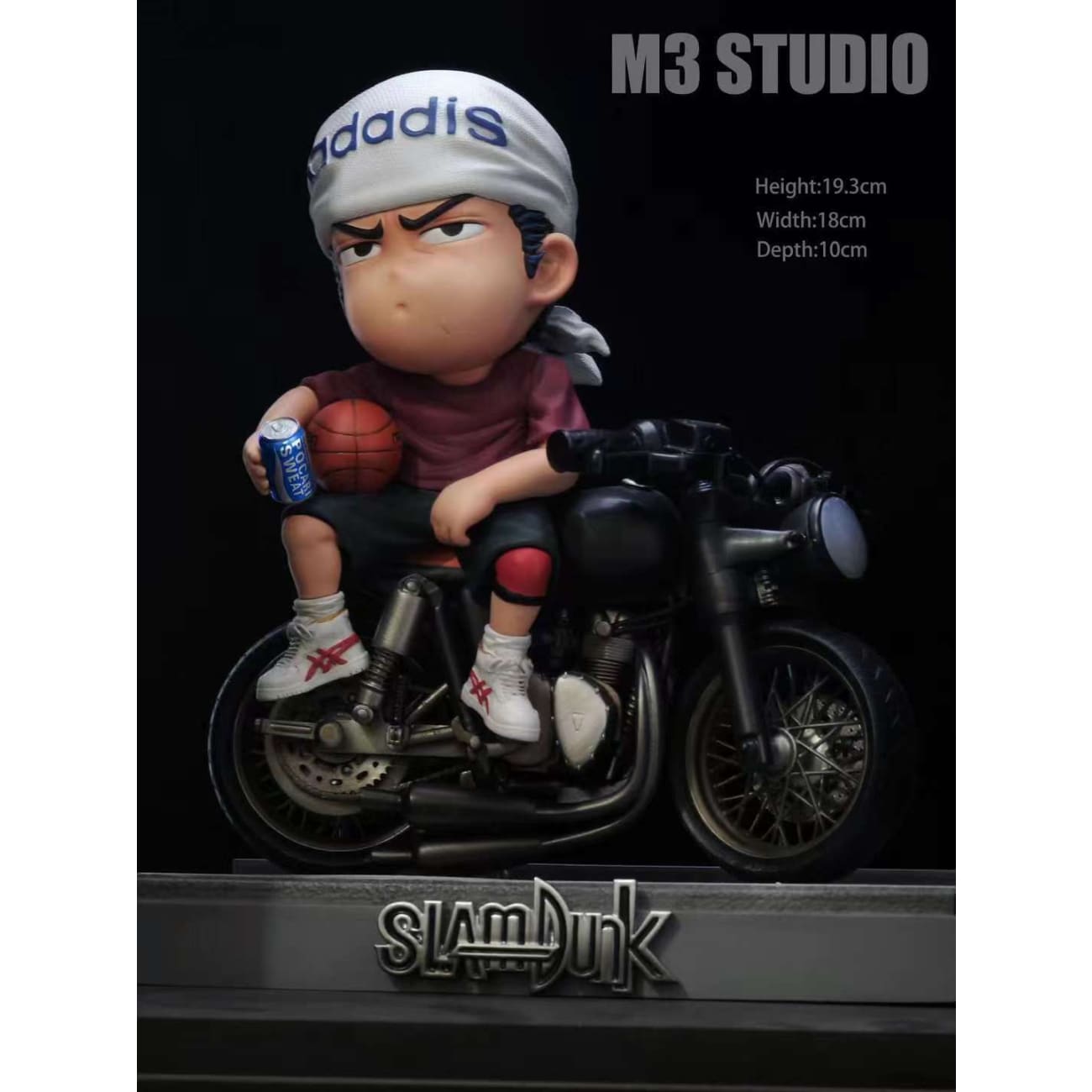 M3 Studio - Hisashi Mitsui Sitting On Motorcycle