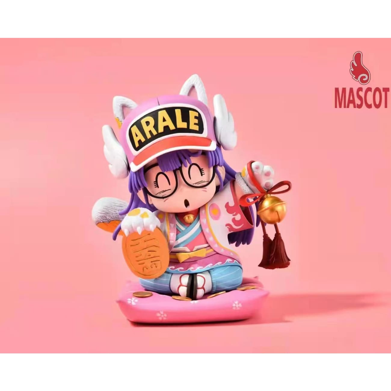 Mascott Studio - Arale as fortune Cat