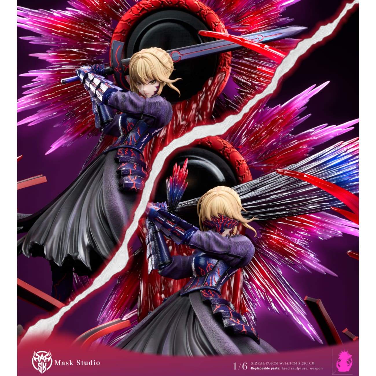 Mask Studio - Saber Alter - Saber Alter